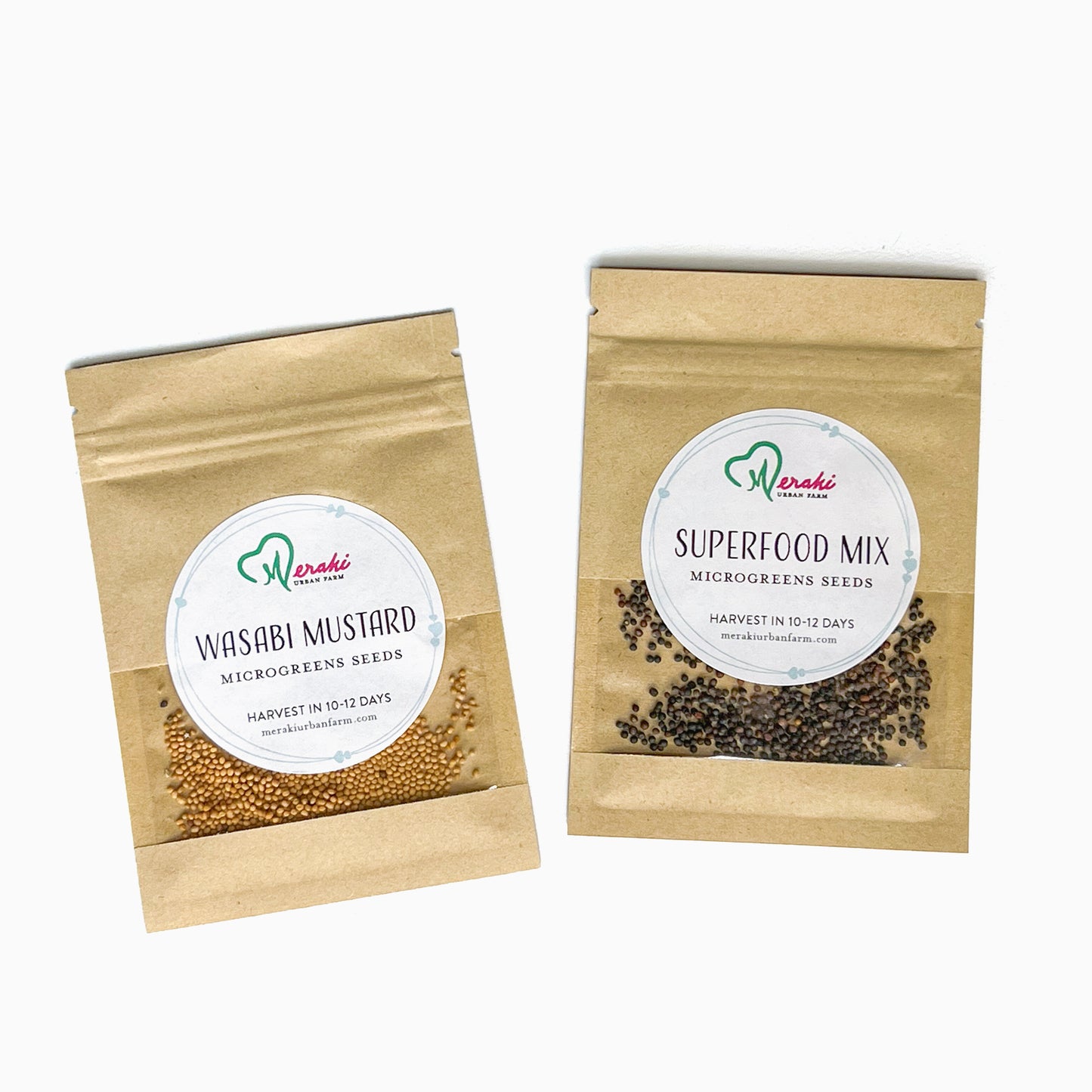 Microgreens Seed Packets - Easy To Grow